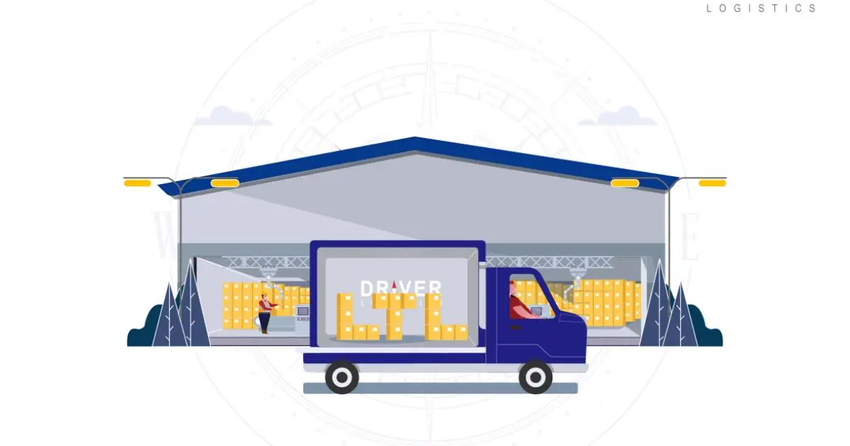 Cover illustration for the case study Platform Integration - LTL Business
